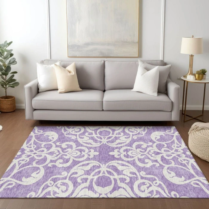 Addison Chantille ACN973-Purple 8 ft. X 10 ft. Rectangle Rug