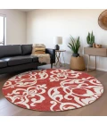 Addison Chantille ACN973-Red 8 ft. X 8 ft. Round Rug