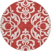 Addison Chantille ACN973-Red 8 ft. X 8 ft. Round Rug