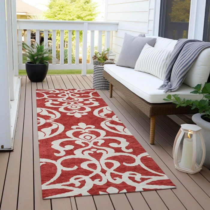 Addison Chantille ACN973-Red 2 ft. 3 in. X 7 ft. 6 in. Rectangle Rug