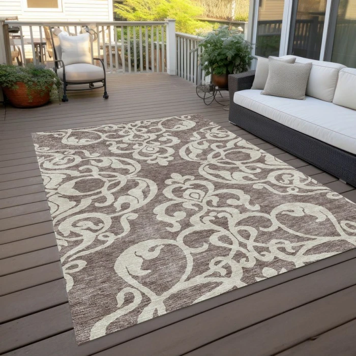 Addison Chantille ACN973-Taupe 10 ft. X 14 ft. Rectangle Rug