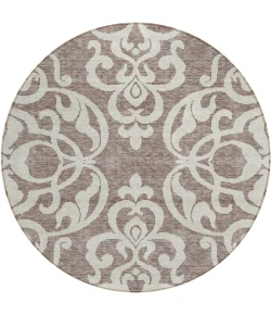 Addison Chantille ACN973-Taupe 8 ft. X 8 ft. Round Rug