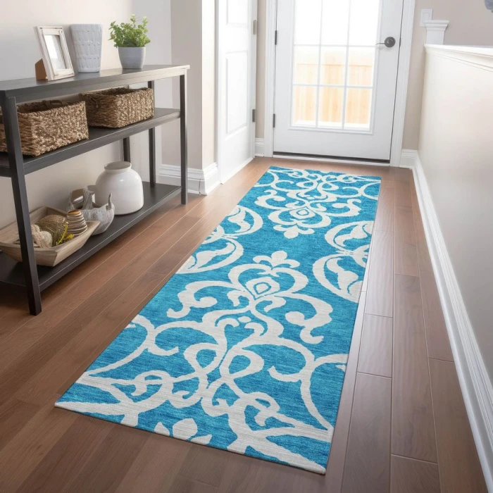 Addison Chantille ACN973-Turquoise 2 ft. 3 in. X 7 ft. 6 in. Rectangle Rug