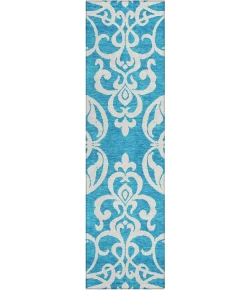 Addison Chantille ACN973-Turquoise 2 ft. 3 in. X 7 ft. 6 in. Rectangle Rug
