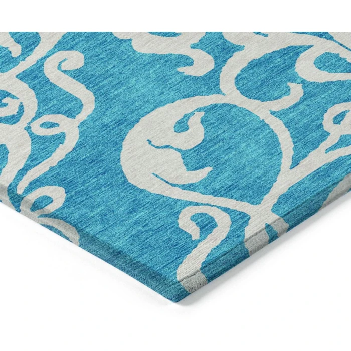 Addison Chantille ACN973-Turquoise 8 ft. X 10 ft. Rectangle Rug