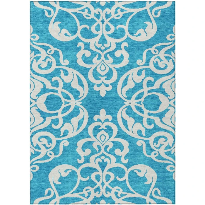Addison Chantille ACN973-Turquoise 8 ft. X 10 ft. Rectangle Rug