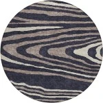 Addison Chantille ACN974-Black 8 ft. X 8 ft. Round Rug