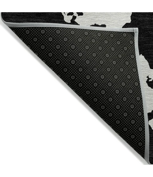 Addison Chantille ACN975-Black 8 ft. X 8 ft. Round Rug