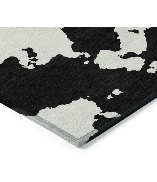 Addison Chantille ACN975-Black 8 ft. X 8 ft. Round Rug