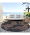Addison Chantille ACN975-Chocolate 8 ft. X 8 ft. Round Rug