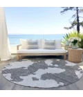 Addison Chantille ACN975-Gray 8 ft. X 8 ft. Round Rug