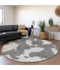 Addison Chantille ACN975-Gray 8 ft. X 8 ft. Round Rug