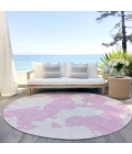 Addison Chantille ACN975-Pink 8 ft. X 8 ft. Round Rug