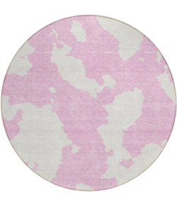 Addison Chantille ACN975-Pink 8 ft. X 8 ft. Round Rug