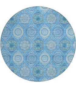 Addison Chantille ACN976-Denim 8 ft. X 8 ft. Round Rug