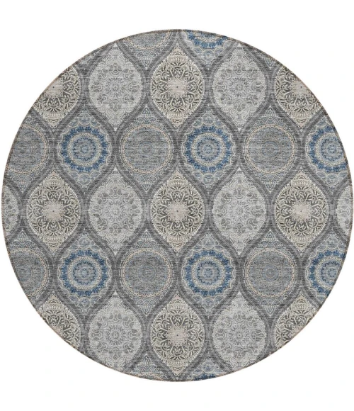 Addison Chantille ACN976-Gray 8 ft. X 8 ft. Round Rug