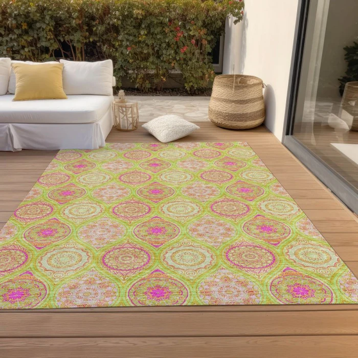 Addison Chantille ACN976-Lime 9 ft. X 12 ft. Rectangle Rug