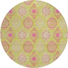 Addison Chantille ACN976-Lime 8 ft. X 8 ft. Round Rug