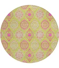 Addison Chantille ACN976-Lime 8 ft. X 8 ft. Round Rug
