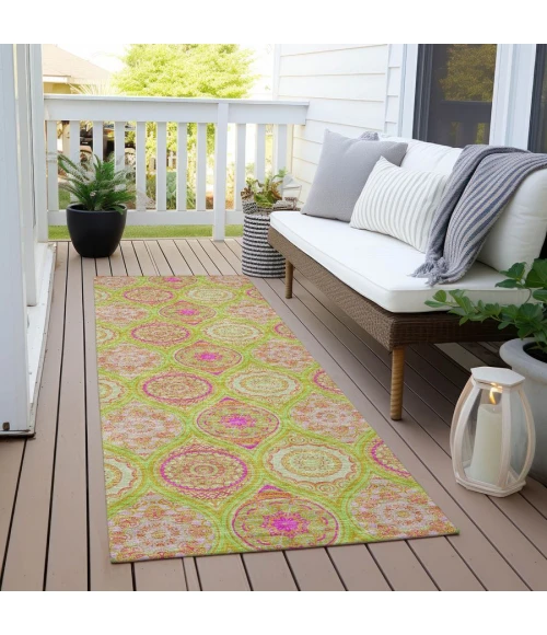 Addison Chantille ACN976-Lime 2 ft. 3 in. X 7 ft. 6 in. Rectangle Rug