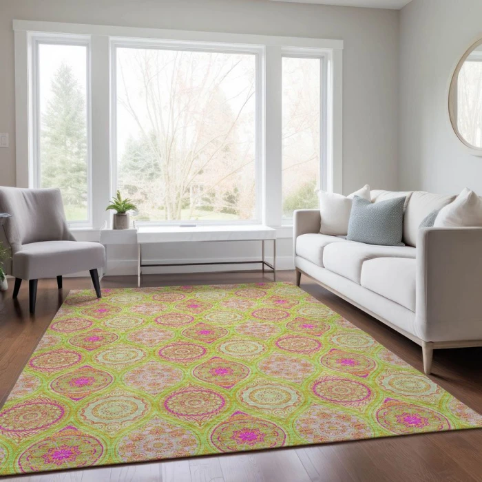 Addison Chantille ACN976-Lime 9 ft. X 12 ft. Rectangle Rug