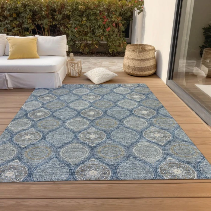 Addison Chantille ACN976-Navy 5 ft. X 7 ft. 6 in. Rectangle Rug