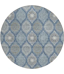 Addison Chantille ACN976-Navy 8 ft. X 8 ft. Round Rug