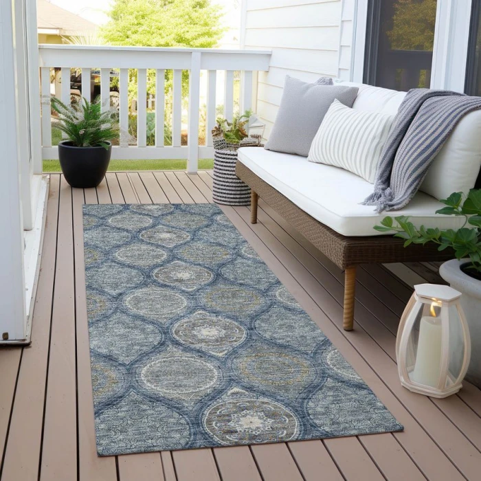 Addison Chantille ACN976-Navy 2 ft. 3 in. X 7 ft. 6 in. Rectangle Rug
