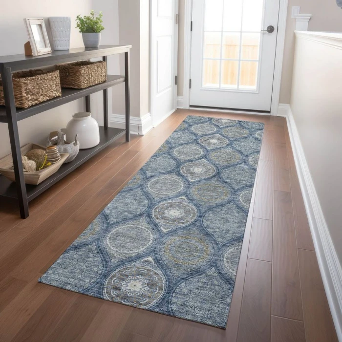 Addison Chantille ACN976-Navy 2 ft. 3 in. X 7 ft. 6 in. Rectangle Rug