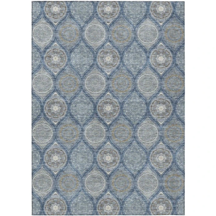 Addison Chantille ACN976-Navy 5 ft. X 7 ft. 6 in. Rectangle Rug