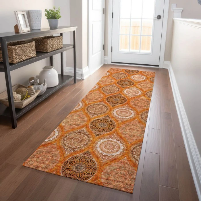 Addison Chantille ACN976-Orange 2 ft. 3 in. X 7 ft. 6 in. Rectangle Rug