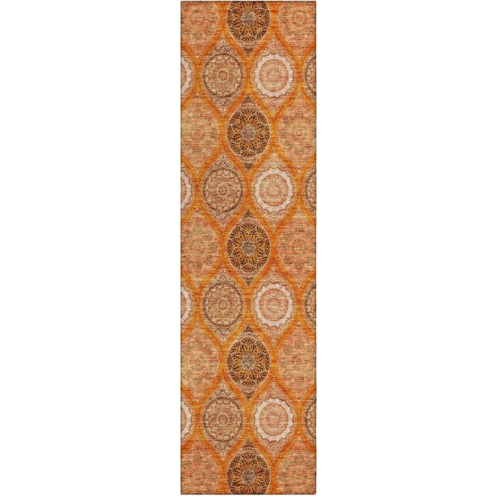 Addison Chantille ACN976-Orange 2 ft. 3 in. X 7 ft. 6 in. Rectangle Rug