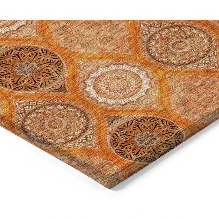 Addison Chantille ACN976-Orange 2 ft. 3 in. X 7 ft. 6 in. Rectangle Rug