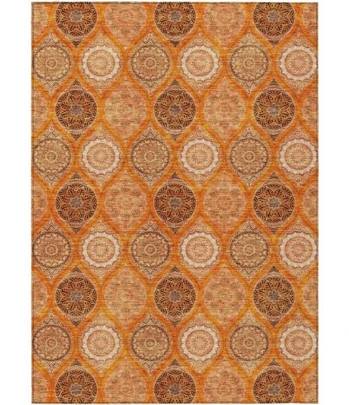 Addison Chantille ACN976-Orange 8 ft. X 10 ft. Rectangle Rug