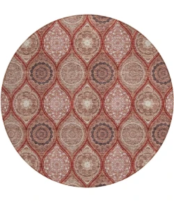 Addison Chantille ACN976-Paprika 8 ft. X 8 ft. Round Rug