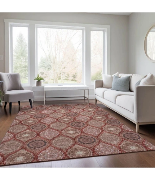 Addison Chantille ACN976-Paprika 8 ft. X 10 ft. Rectangle Rug