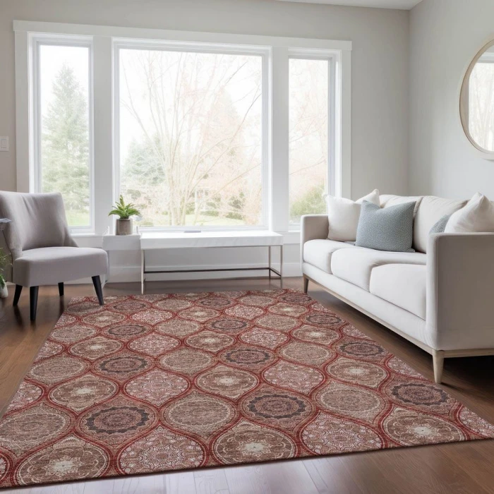 Addison Chantille ACN976-Paprika 8 ft. X 10 ft. Rectangle Rug