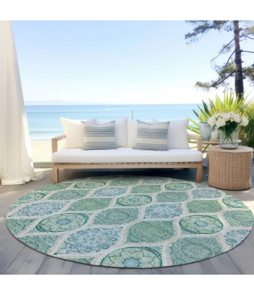 Addison Chantille ACN976-Sage 8 ft. X 8 ft. Round Rug