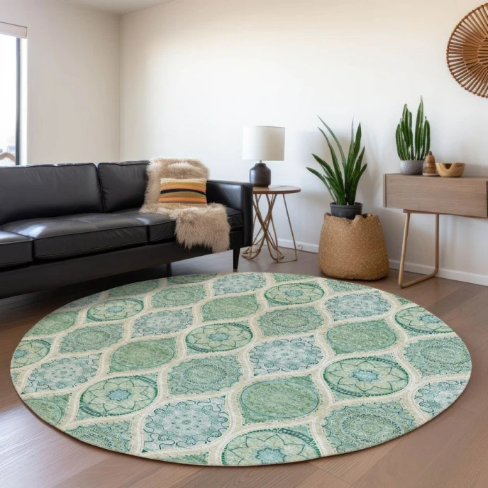 Addison Chantille ACN976-Sage 8 ft. X 8 ft. Round Rug
