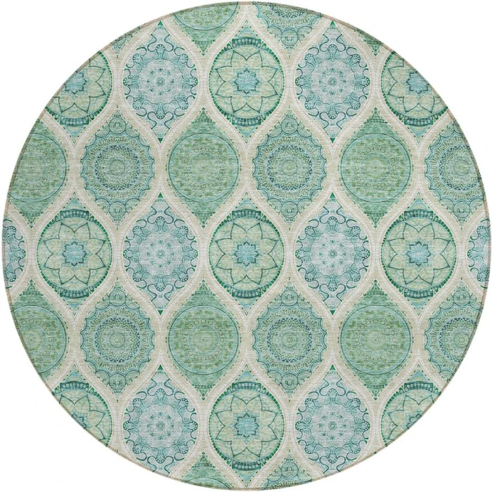 Addison Chantille ACN976-Sage 8 ft. X 8 ft. Round Rug