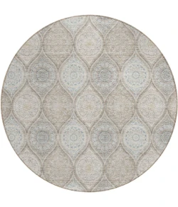 Addison Chantille ACN976-Taupe 8 ft. X 8 ft. Round Rug