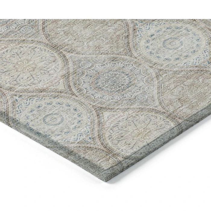 Addison Chantille ACN976-Taupe 8 ft. X 8 ft. Round Rug