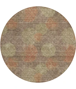 Addison Chantille ACN977-Brown 8 ft. X 8 ft. Round Rug