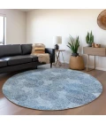 Addison Chantille ACN977-Denim 8 ft. X 8 ft. Round Rug