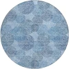 Addison Chantille ACN977-Denim 8 ft. X 8 ft. Round Rug