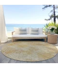 Addison Chantille ACN977-Gold 8 ft. X 8 ft. Round Rug