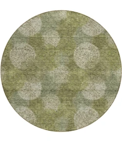 Addison Chantille ACN977-Green 8 ft. X 8 ft. Round Rug