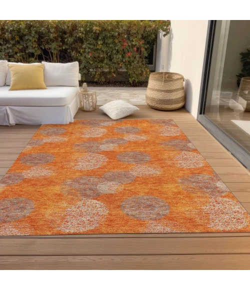 Addison Chantille ACN977-Orange 3 ft. X 5 ft. Rectangle Rug