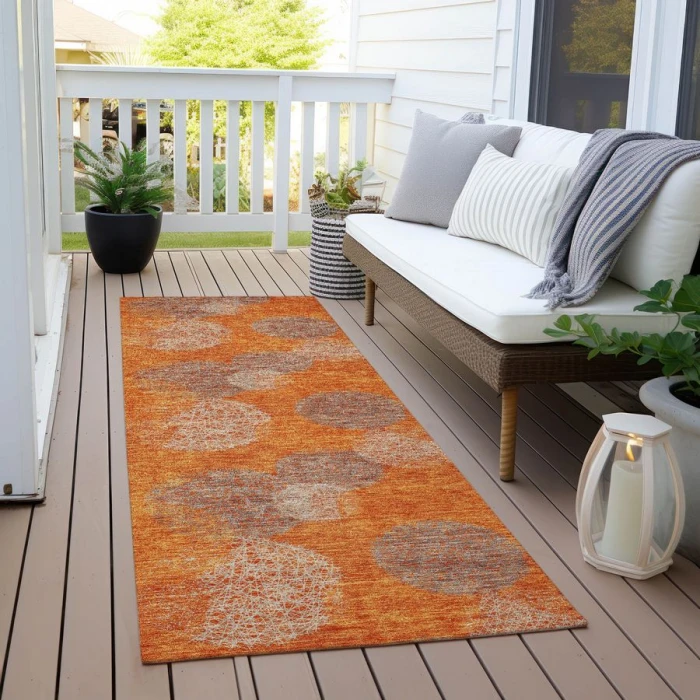 Addison Chantille ACN977-Orange 2 ft. 3 in. X 7 ft. 6 in. Rectangle Rug