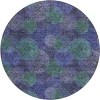 Addison Chantille ACN977-Purple 8 ft. X 8 ft. Round Rug
